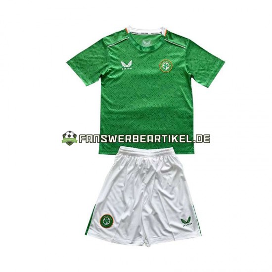 Trikot Irland Kinder Heimausrüstung 2024 Kurzarm