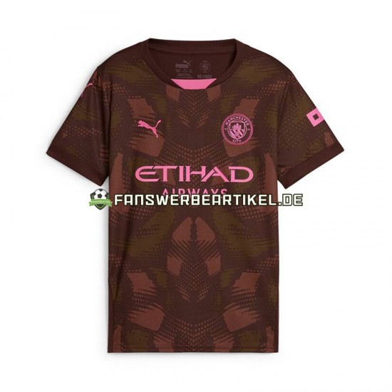 Torwart Trikot Manchester City Herren Heimausrüstung 2024-2025 Kurzarm