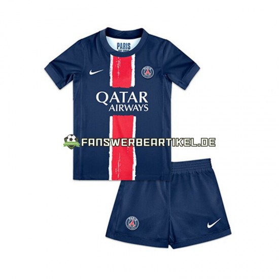 Trikot Paris Saint-Germain Kinder Heimausrüstung 2024-2025 Kurzarm