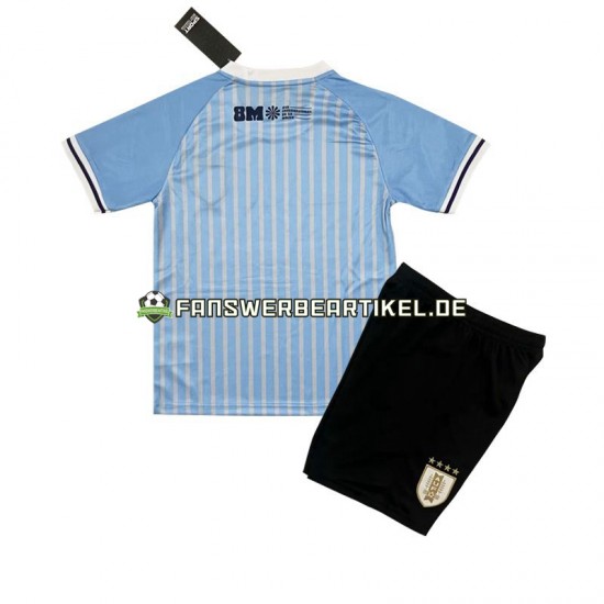 Trikot Uruguay Kinder Heimausrüstung 2024 Kurzarm