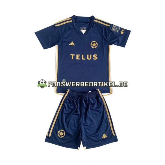 Trikot Vancouver Whitecaps Kinder Auswärtsausrüstung 2024 Kurzarm