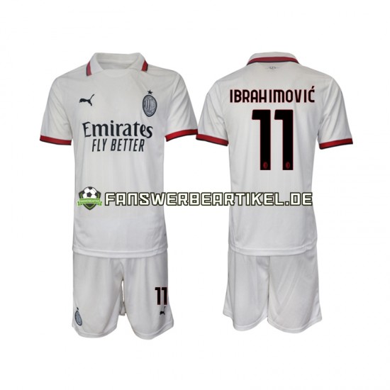 ibrahimovic 11 Trikot AC Mailand Kinder Auswärtsausrüstung 2024-2025 Kurzarm