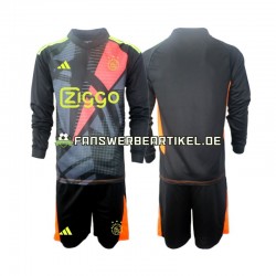 Torwart Trikot Ajax Amsterdam Kinder Heimausrüstung 2024-2025 Langarm