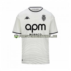 Trikot AS Monaco Herren Ausweich ausrüstung 2024-2025 Kurzarm