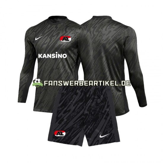 Torwart Trikot AZ Alkmaar Kinder Auswärtsausrüstung 2024-2025 Langarm