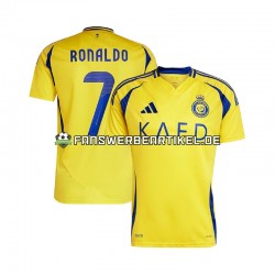 Al-Nassr Cristiano Ronaldo 7 Trikot Herren Heimausrüstung 2024-2025 Kurzarm