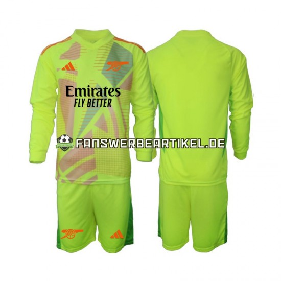 Torwart Trikot Arsenal Kinder Heimausrüstung 2024-2025 Langarm