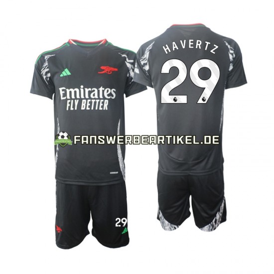 Havertz 29 Trikot Arsenal Kinder Auswärtsausrüstung 2024-2025 Kurzarm