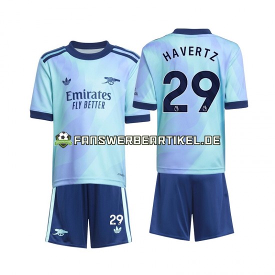 Havertz 29 Trikot Arsenal Kinder Ausweich ausrüstung 2024-2025 Kurzarm