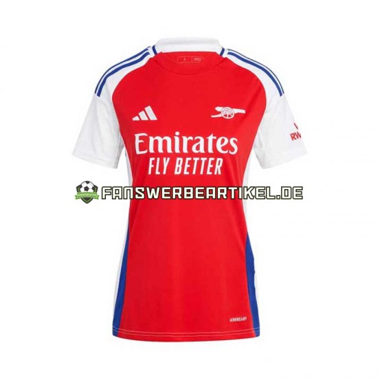 Trikot Arsenal Dame Heimausrüstung 2024-2025 Kurzarm