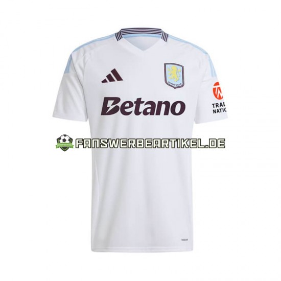 Trikot Aston Villa Herren Auswärtsausrüstung 2024-2025 Kurzarm