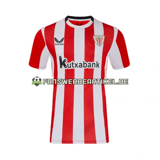 Trikot Athletic Bilbao Herren Heimausrüstung 2024-2025 Kurzarm