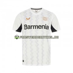 Trikot Bayer 04 Leverkusen Herren Auswärtsausrüstung 2024-2025 Kurzarm