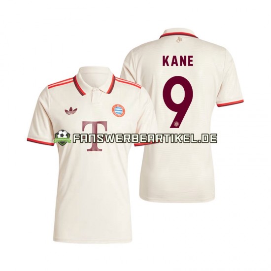 Kane 9 Trikot FC Bayern München Herren Ausweich ausrüstung 2024-2025 Kurzarm