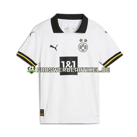 Trikot Borussia Dortmund Herren Ausweich ausrüstung 2024-2025 Kurzarm