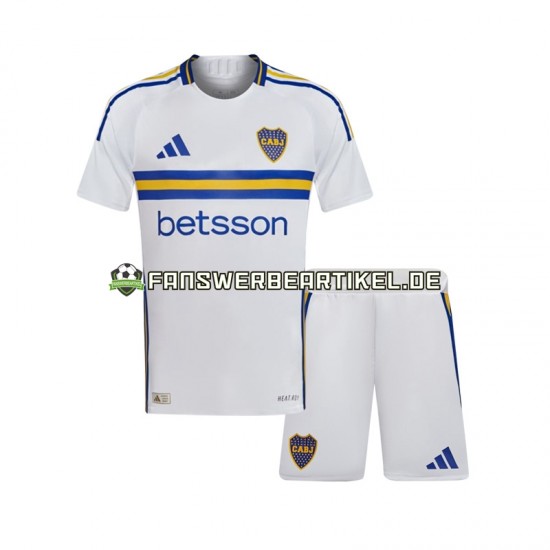 Trikot Boca Juniors Kinder Auswärtsausrüstung 2024-2025 Kurzarm