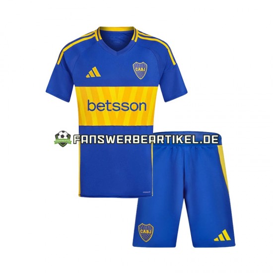 Trikot Boca Juniors Kinder Heimausrüstung 2024-2025 Kurzarm