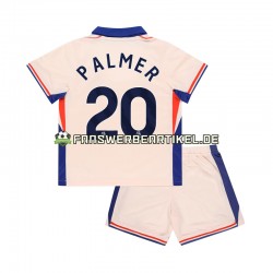 Cole Palmer 20 Trikot Chelsea Kinder Auswärtsausrüstung 2024-2025 Kurzarm