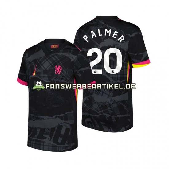 Cole Palmer 20 Trikot Chelsea Herren Ausweich ausrüstung 2024-2025 Kurzarm