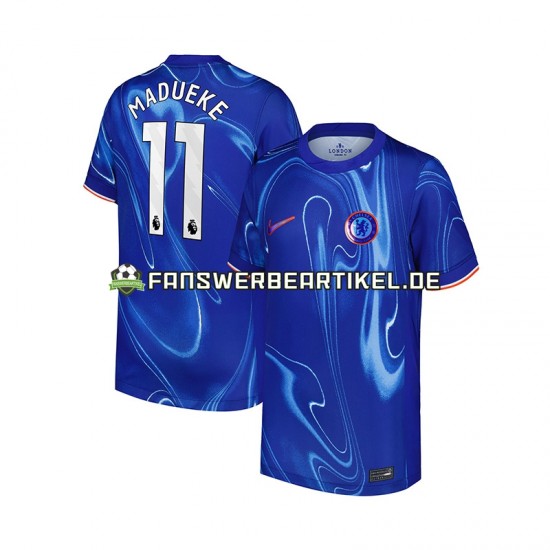 Noni Madueke 11 Trikot Chelsea Herren Heimausrüstung 2024-2025 Kurzarm