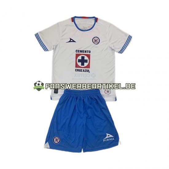 Trikot Cruz Azul Kinder Auswärtsausrüstung 2024-2025 Kurzarm