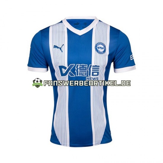 Deportivo Alaves Trikot Herren Heimausrüstung 2024-2025 Kurzarm