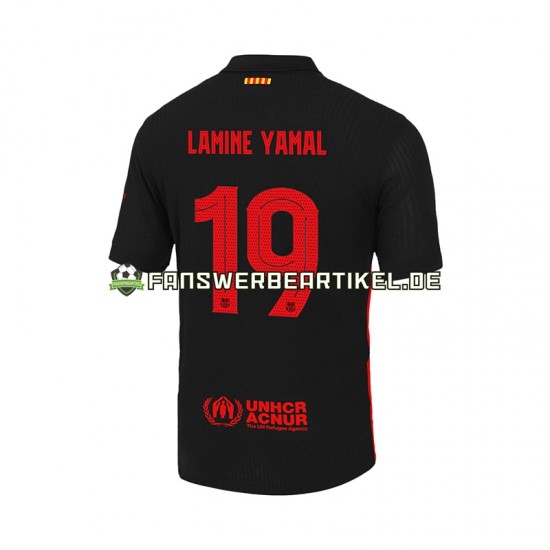 LAMINE YAMAL 19 UCL Font Trikot FC Barcelona Herren Auswärtsausrüstung 2024-2025 Kurzarm