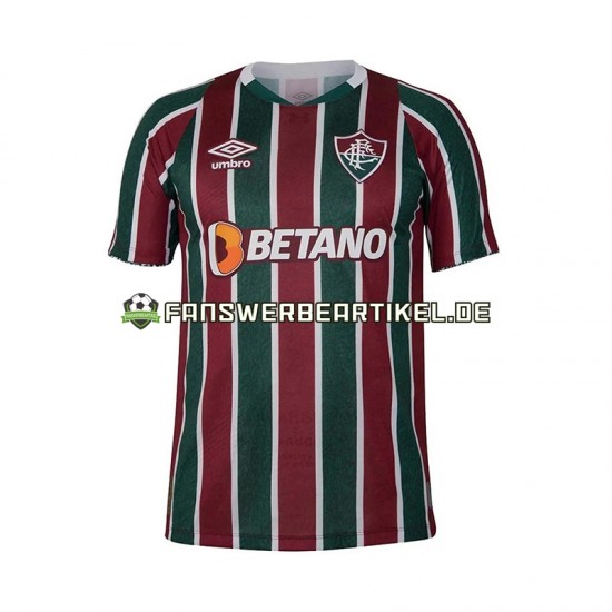 Trikot Fluminense Herren Heimausrüstung 2024-2025 Kurzarm