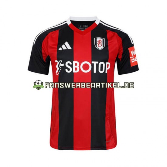 Trikot Fulham Herren Auswärtsausrüstung 2024-2025 Kurzarm