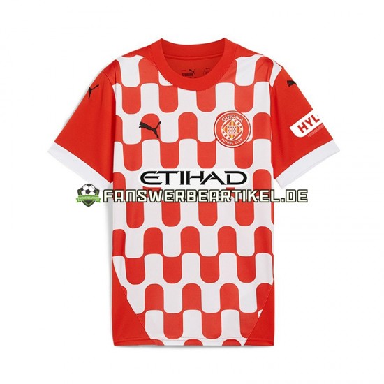 Girona Trikot Herren Heimausrüstung 2024-2025 Kurzarm