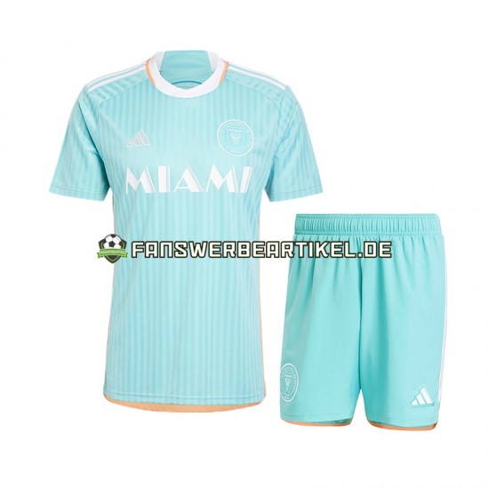 Trikot Inter Miami Kinder Ausweich ausrüstung 2024-2025 Kurzarm