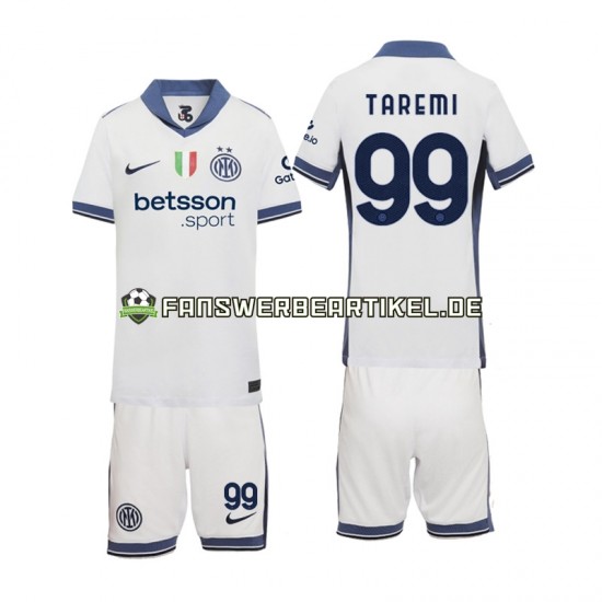 Mehdi Taremi 99 Trikot Inter Mailand Kinder Auswärtsausrüstung 2024-2025 Kurzarm