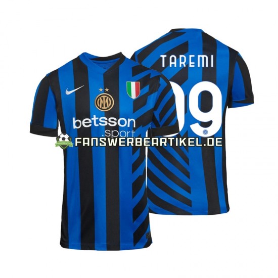 Mehdi Taremi 99 Trikot Inter Mailand Herren Heimausrüstung 2024-2025 Kurzarm