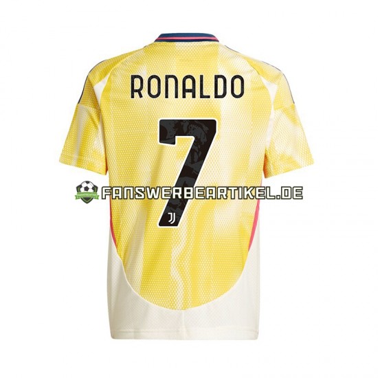 Cristiano Ronaldo 7 Trikot Juventus Turin Herren Auswärtsausrüstung 2024-2025 Kurzarm