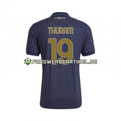Lilian Thuram 19 Trikot Juventus Turin Herren Ausweich ausrüstung 2024-2025 Kurzarm