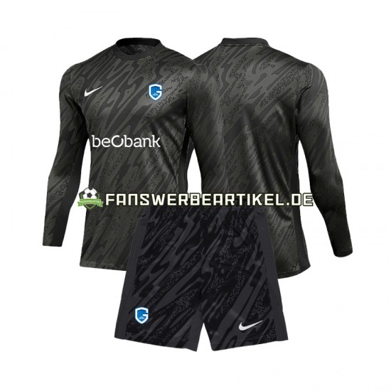 Torwart Trikot KRC Genk Kinder Auswärtsausrüstung 2024-2025 Langarm