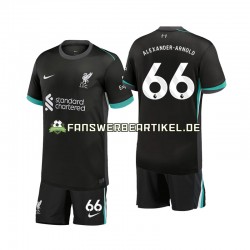 Alexander-Arnold 66 Trikot Liverpool Kinder Auswärtsausrüstung 2024-2025 Kurzarm