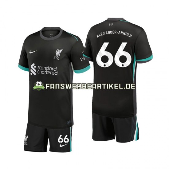 Alexander-Arnold 66 Trikot Liverpool Kinder Auswärtsausrüstung 2024-2025 Kurzarm