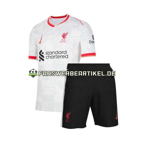 Trikot Liverpool Kinder Ausweich ausrüstung 2024-2025 Kurzarm