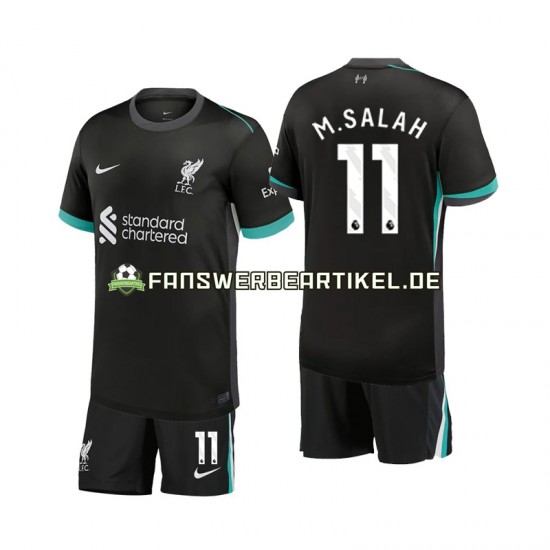 M.Salah 11 Trikot Liverpool Kinder Auswärtsausrüstung 2024-2025 Kurzarm