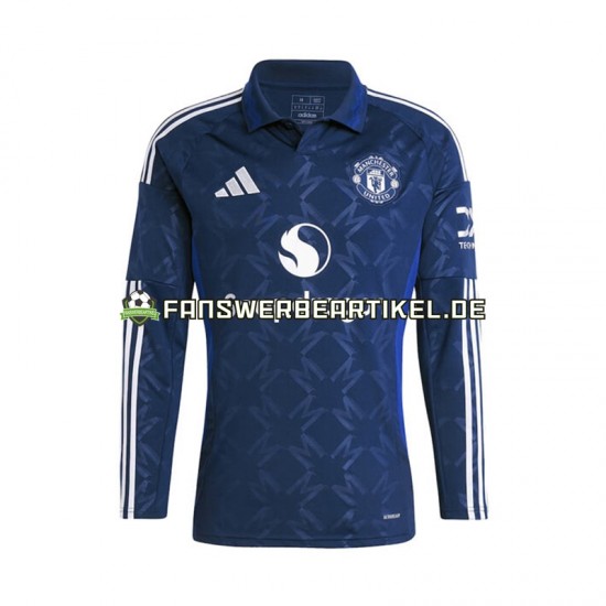 Trikot Manchester United Herren Auswärtsausrüstung 2024-2025 Langarm