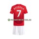 Beckham 7 Trikot Manchester United Kinder Heimausrüstung 2024-2025 Kurzarm