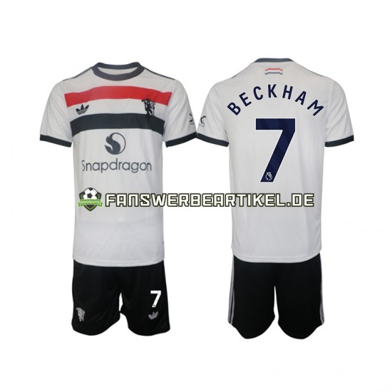 Beckham 7 Trikot Manchester United Kinder Ausweich ausrüstung 2024-2025 Kurzarm