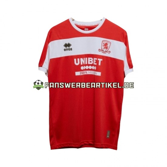 Trikot Middlesbrough Herren Heimausrüstung 2024-2025 Kurzarm