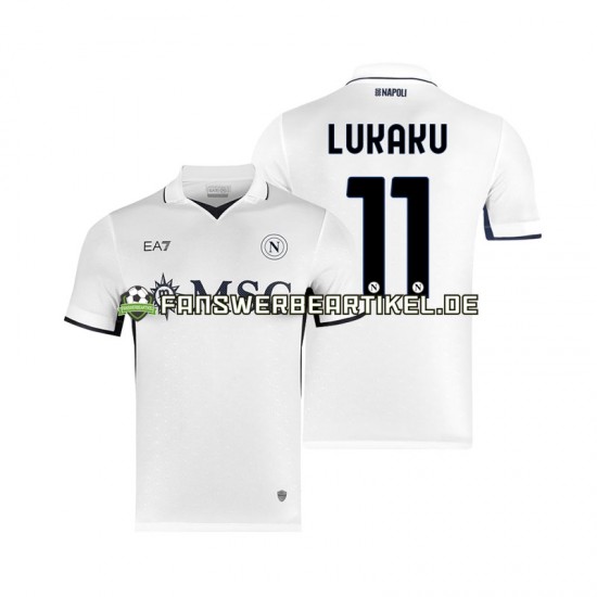 Lukaku 11 Trikot SSC Neaples Herren Auswärtsausrüstung 2024-2025 Kurzarm