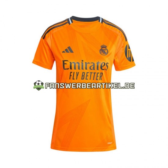 Trikot Real Madrid Dame Auswärtsausrüstung 2024-2025 Kurzarm