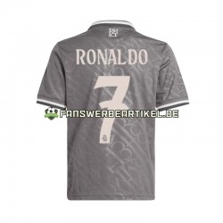 Cristiano Ronaldo 7 Trikot Real Madrid Herren Ausweich ausrüstung 2024-2025 Kurzarm