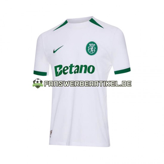 Trikot Sporting CP Herren Auswärtsausrüstung 2024-2025 Kurzarm