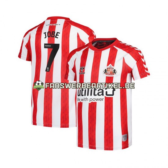 Sunderland Jobe Bellingham 7 Trikot Herren Heimausrüstung 2024-2025 Kurzarm