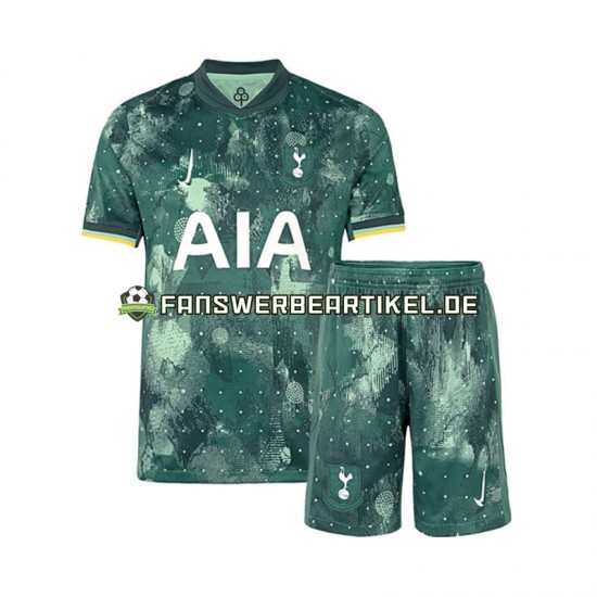 Trikot Tottenham Hotspur Kinder Ausweich ausrüstung 2024-2025 Kurzarm